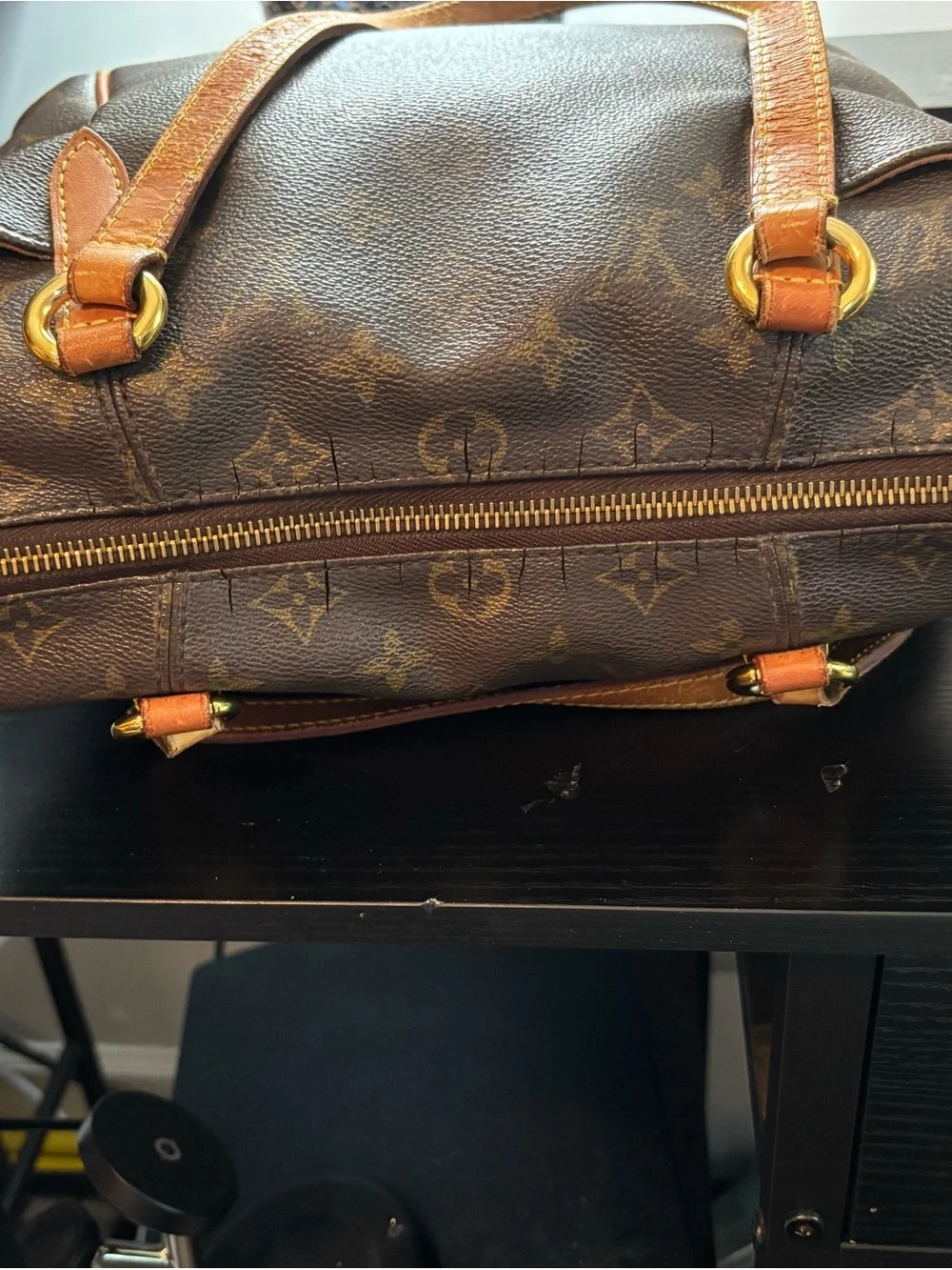 Authentic Louis Vuitton Monogram Totally PM Tote Shoulder Bag Discontinued - Picture 7 of 16